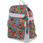 floral and leaves pattern Top Flap Backpack