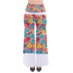 floral and leaves pattern So Vintage Palazzo Pants