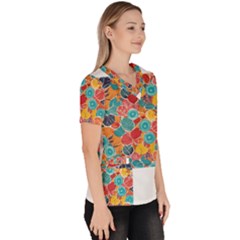 Women s V-Neck Scrub Top 