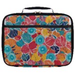 floral and leaves pattern Full Print Lunch Bag