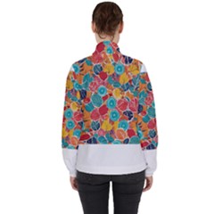 Women s High Neck Windbreaker 