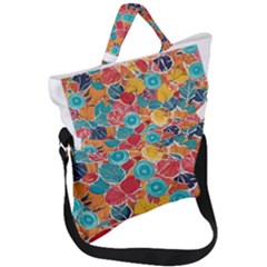 Fold Over Handle Tote Bag 