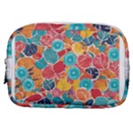 floral and leaves pattern Make Up Pouch (Small)