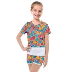 Kids  Mesh T-Shirt and Shorts Set 