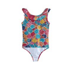 Kids  Frill Swimsuit 