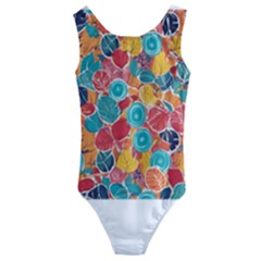 Kids  Cut-Out Back One Piece Swimsuit 