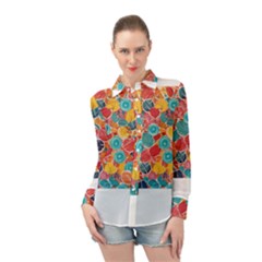 Long Sleeve Chiffon Shirt 