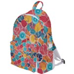 floral and leaves pattern The Plain Backpack