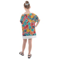 Kids  One Piece Chiffon Dress 