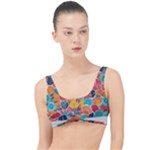 floral and leaves pattern The Little Details Bikini Top