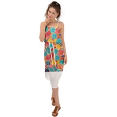 Waist Tie Cover Up Chiffon Dress 