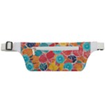 floral and leaves pattern Active Waist Bag