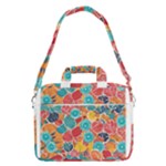 floral and leaves pattern MacBook Pro 13  Shoulder Laptop Bag 