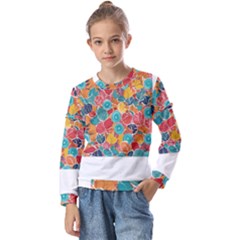 Kids  Long Sleeve T-Shirt with Frill  