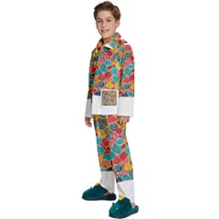 Kids  Long Sleeve Velvet Pajamas Set 