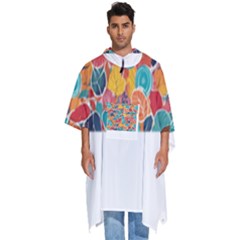 Men s Hooded Rain Ponchos 