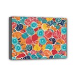 floral and leaves pattern Mini Canvas 7  x 5  (Stretched)