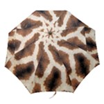 Giraffe Skin Texture Folding Umbrellas