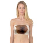 Giraffe Skin Texture Bandeau Top