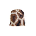 Giraffe Skin Texture Drawstring Pouch (Small)