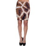 Giraffe Skin Texture Bodycon Skirt