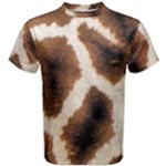 Giraffe Skin Texture Men s Cotton T-Shirt