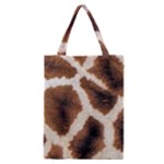 Giraffe Skin Texture Classic Tote Bag