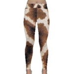 Giraffe Skin Texture Classic Yoga Leggings