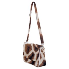 Shoulder Bag with Back Zipper 