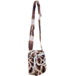 Giraffe Skin Texture Shoulder Strap Belt Bag