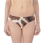 Giraffe Skin Texture Hipster Bikini Bottoms