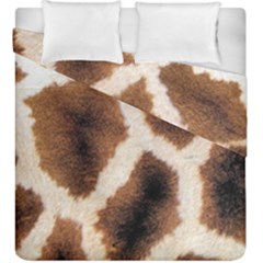 Giraffe Skin Texture Duvet Cover Double Side (King Size) from ArtsNow.com