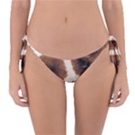 Giraffe Skin Texture Reversible Bikini Bottoms