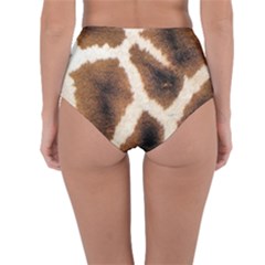 Reversible High-Waist Bikini Bottoms 