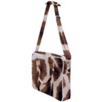 Giraffe Skin Texture Cross Body Office Bag