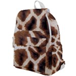 Giraffe Skin Texture Top Flap Backpack