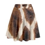 Giraffe Skin Texture High Waist Skirt