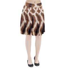 Giraffe Skin Texture Pleated Skirt from ArtsNow.com