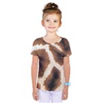 Giraffe Skin Texture Kids  One Piece T-Shirt