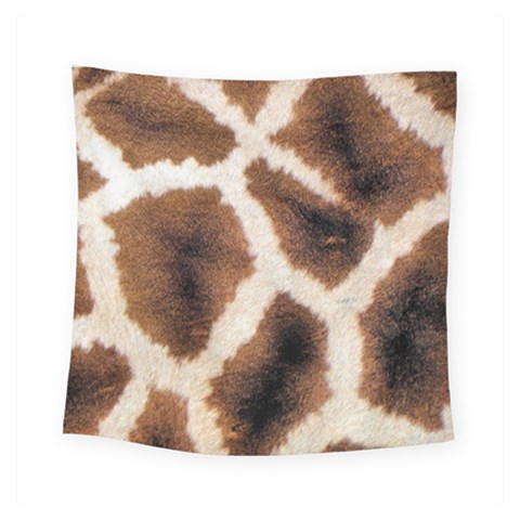 Giraffe Skin Texture Square Tapestry (Small) from ArtsNow.com