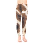 Giraffe Skin Texture Kids  Leggings