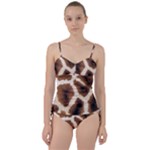 Giraffe Skin Texture Sweetheart Tankini Set