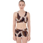 Giraffe Skin Texture Work It Out Gym Set