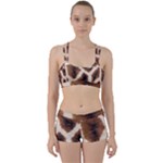 Giraffe Skin Texture Perfect Fit Gym Set