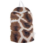 Giraffe Skin Texture Foldable Lightweight Backpack