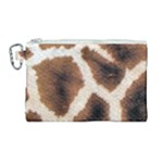 Giraffe Skin Texture Canvas Cosmetic Bag (Large)