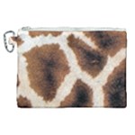 Giraffe Skin Texture Canvas Cosmetic Bag (XL)