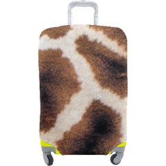 Giraffe Skin Texture Luggage Cover (Large) from ArtsNow.com