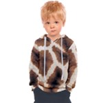 Giraffe Skin Texture Kids  Overhead Hoodie