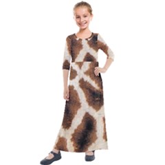 Kids  Quarter Sleeve Maxi Dress 